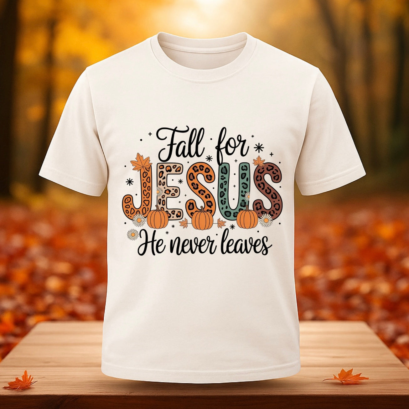 Fall for Jesus – He Never Leaves