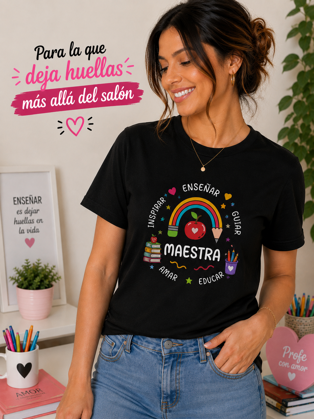 Camisa Maestra – Inspirar, Enseñar, Guiar