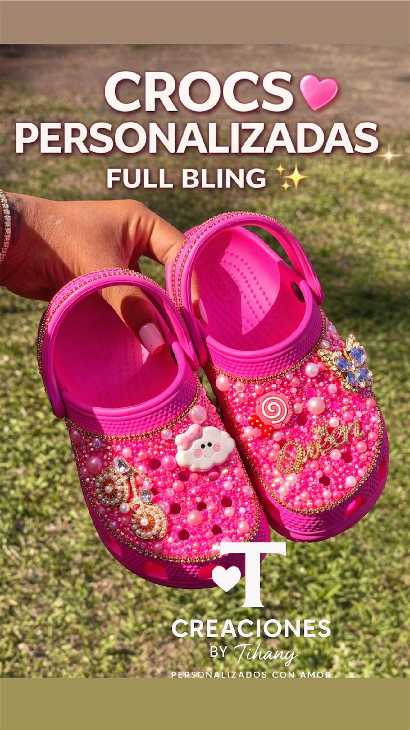 Crocs Custom Full Bling