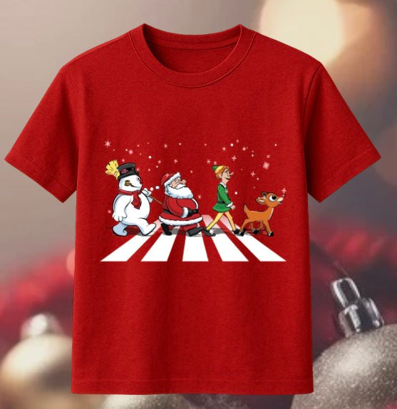 “Caminata Navideña – Christmas Walk Tee (Adultos & Niños)”