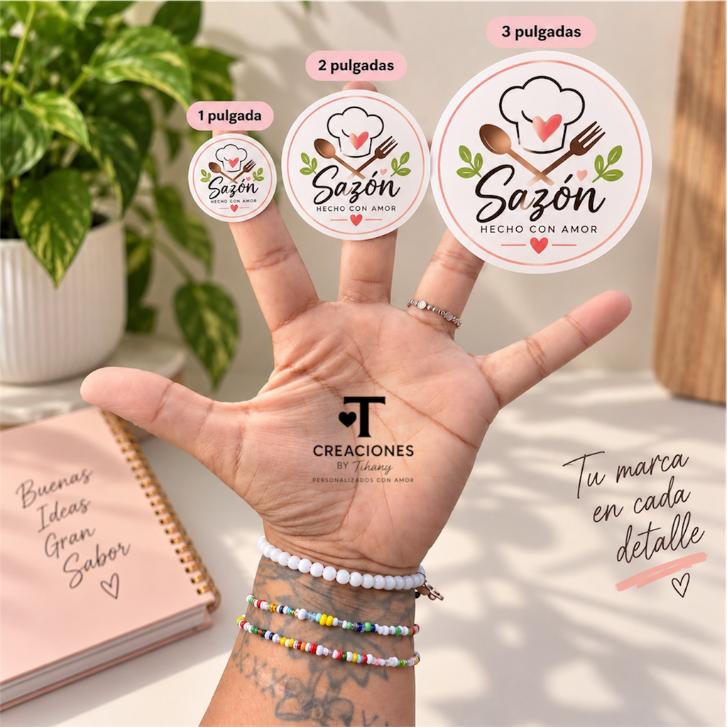 Stickers Personalizados Waterproof Gloss