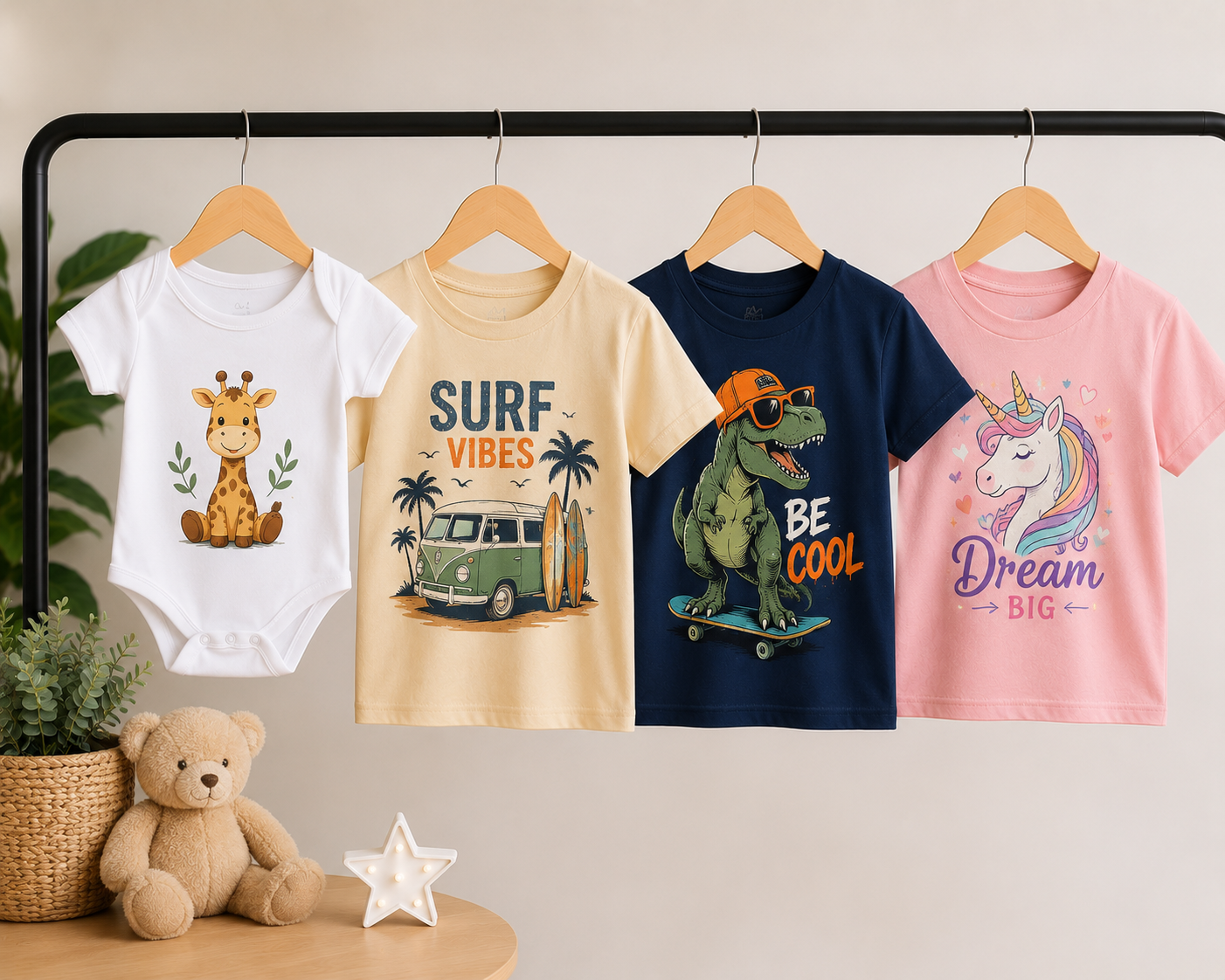 Camisas personalizadas para niños