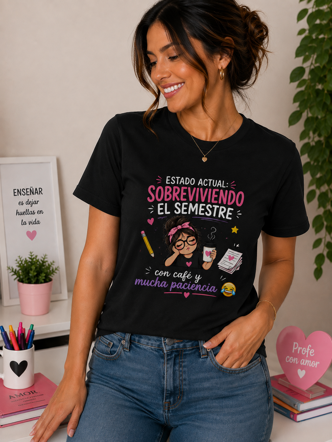 Camisa Maestra – Sobreviviendo el Semestre