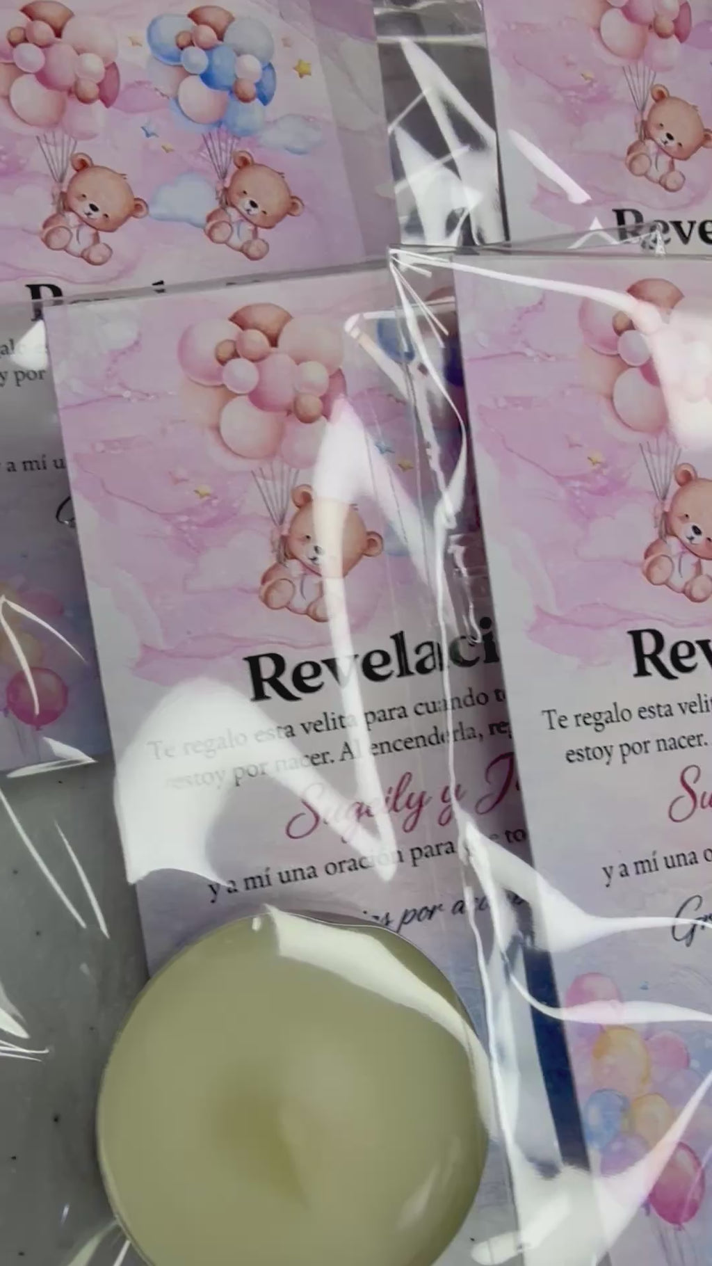 Velitas de Bendición Personalizadas